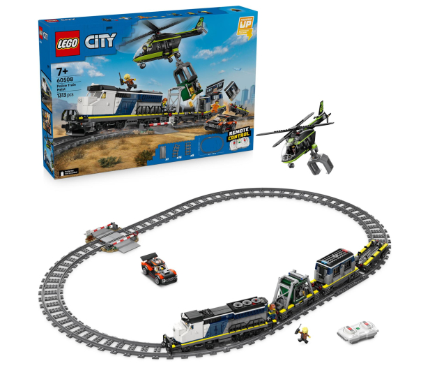 LEGO CITY 60508 Napad na policyjny pociąg - 1489557 - zdjęcie 2